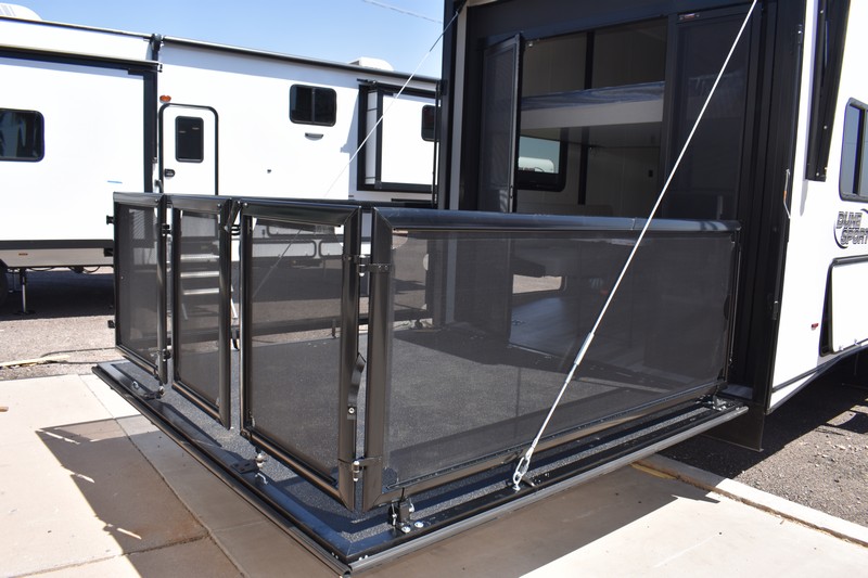 Dune Sport Part Exterior - Ramp Door Railing Kit W/Cable Support 7ft Door (No Steps)