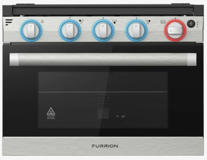 Dune Sport Part Cabinet - Cooktop - 3 Burner W/Oven Stainless Steel